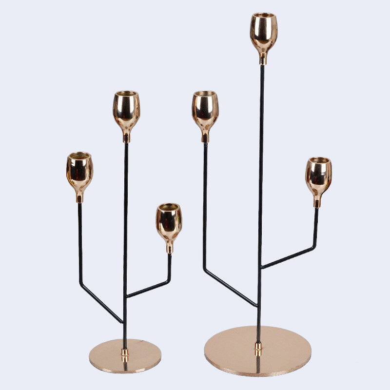 chandelier 3 branches élégance