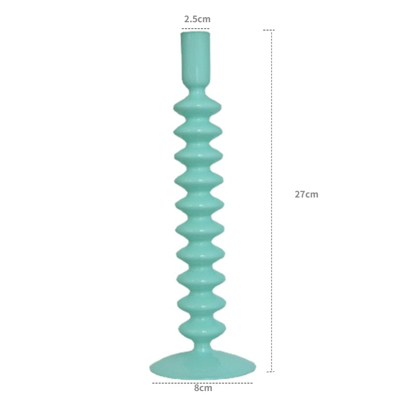 Chandelier verre vert Jade - Esprit Chandelier