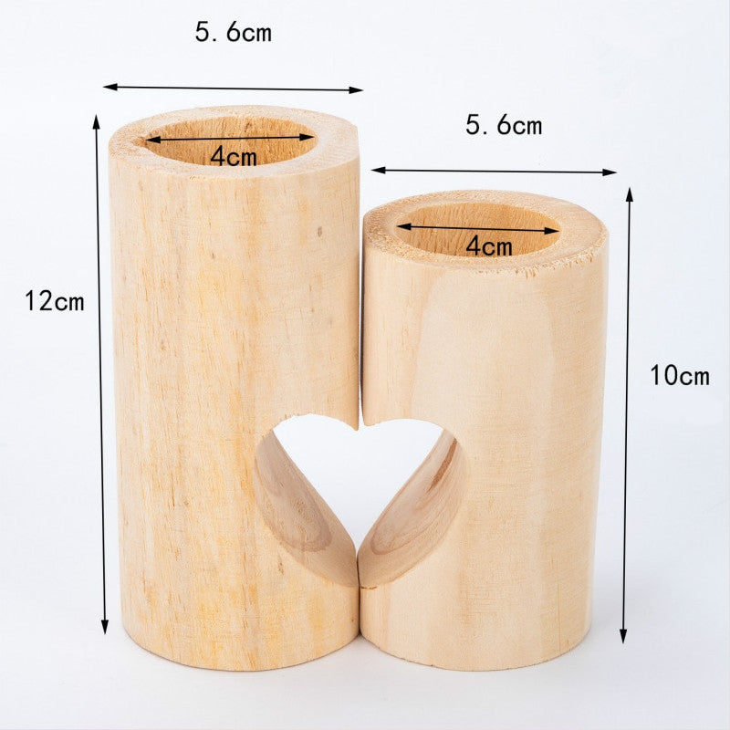 dimensions bougeoir coeur - Esprit Chandelier