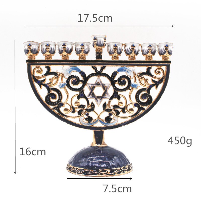 dimensions candélabre 9 branches - Esprit Chandelier