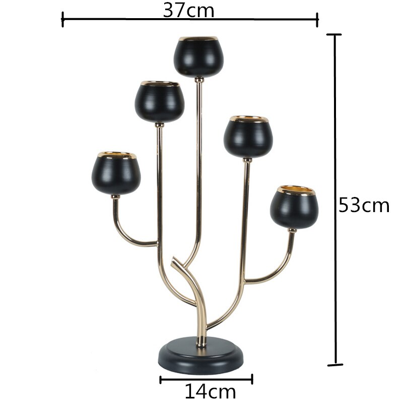 dimensions candélabre 5 bras - Esprit Chandelier