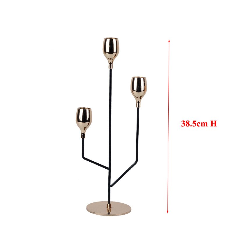 chandelier élégance 3 branches métal - Esprit Chandelier