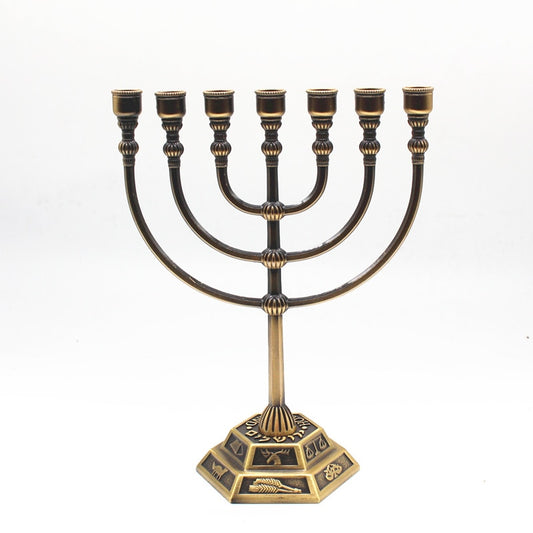 Menorah Métal bronze - Esprit Chandelier