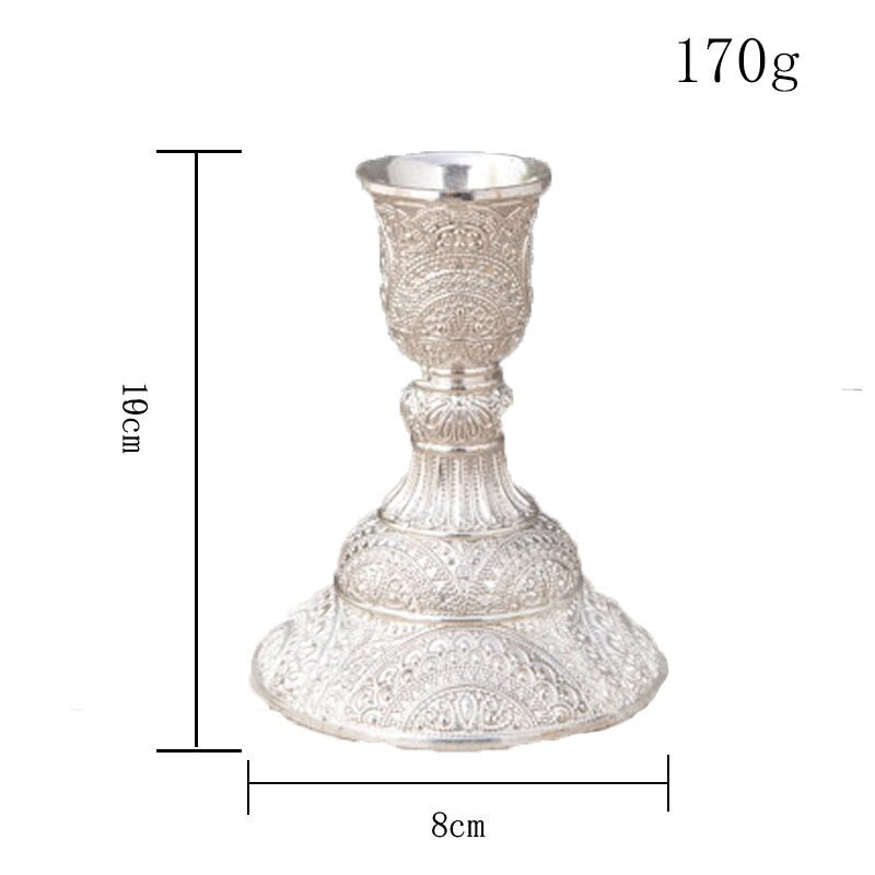 Petit Bougeoir argenté - Esprit Chandelier