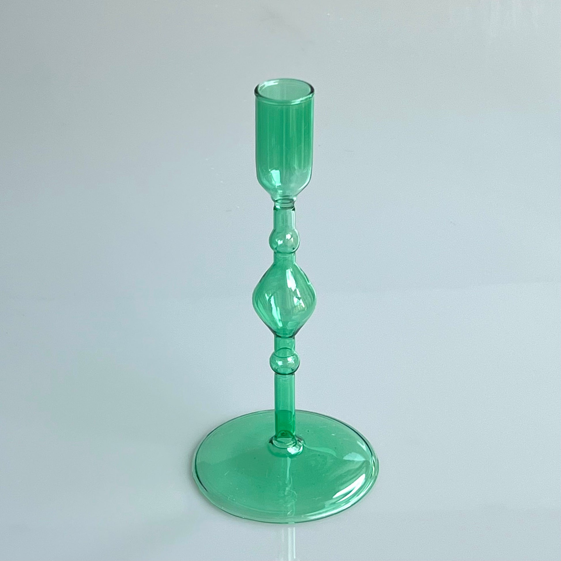 petit Chandelier Verre Vert - Esprit Chandelier