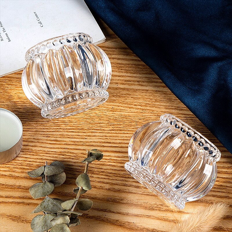 Petits photophores en verre - Esprit Chandelier