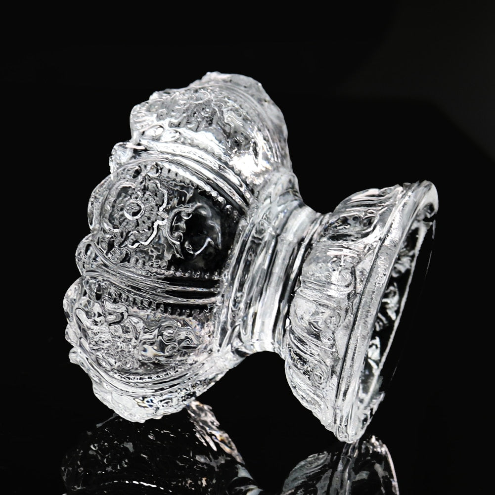 porte bougie verre décore - Esprit Chandelier