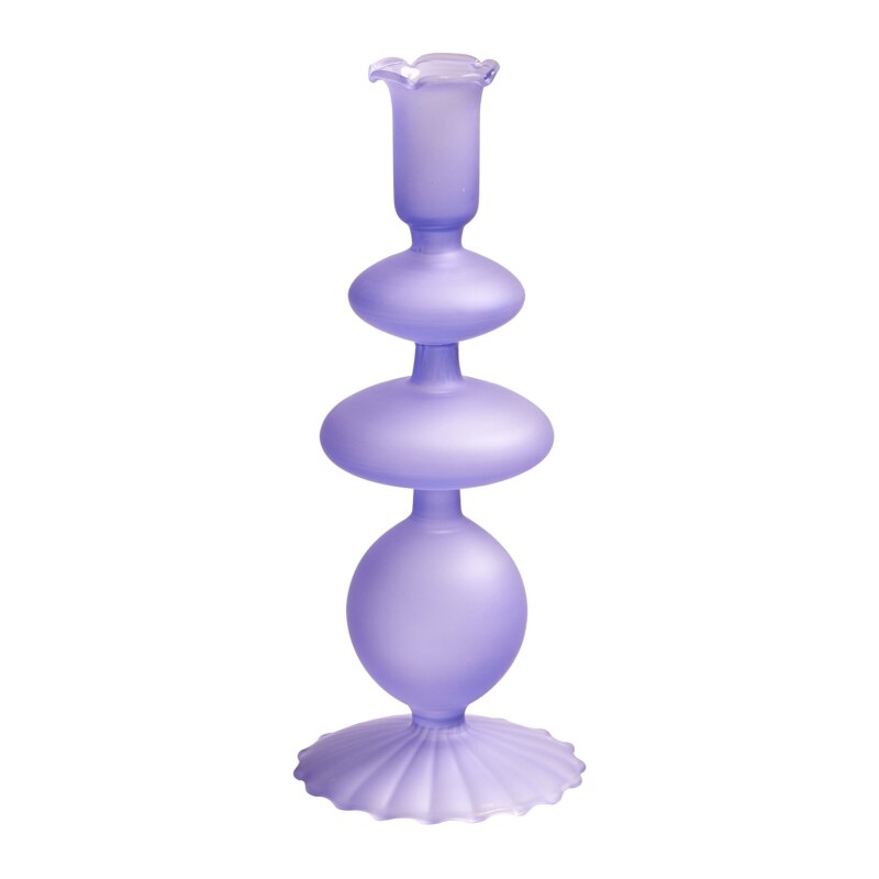 soliflore verre violet mat