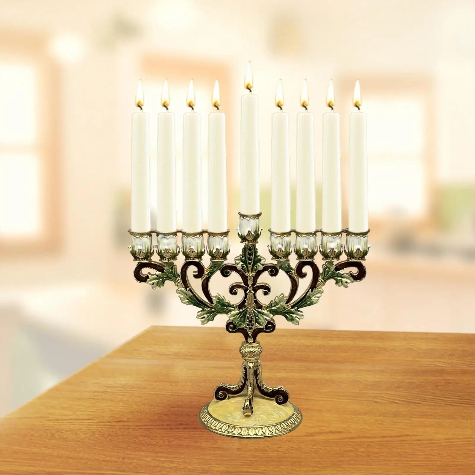 Candélabre 9 Bougies Hanukka  - Esprit Chandelier