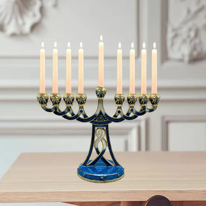 Candélabre 9 branches Hanouka - Esprit Chandelier