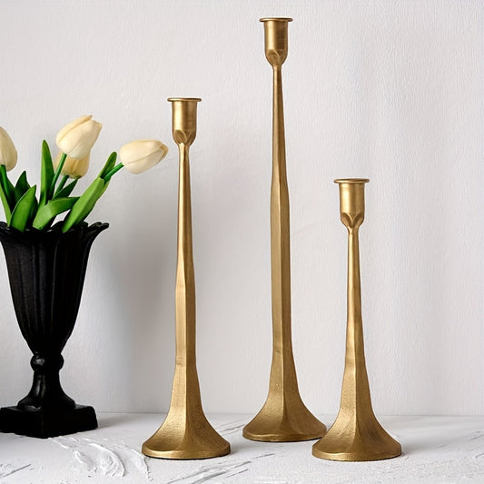 Chandelier Doré Brut