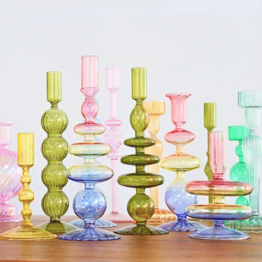 Chandeliers Verre - Tricolore