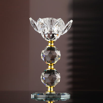 Petit bougeoir cristal rococo - Esprit Chandelier