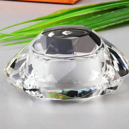 base bougeoir cristal diamant -  Esprit Chandelier