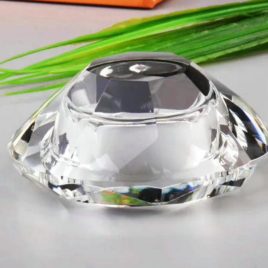 base bougeoir cristal diamant -  Esprit Chandelier
