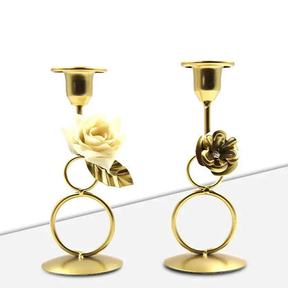 chandelier fleuri