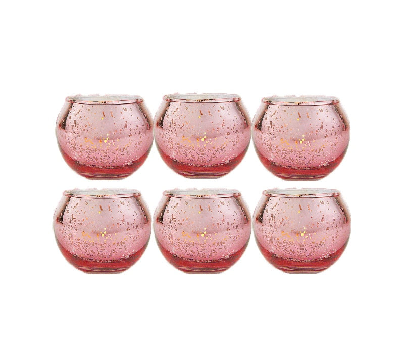 6 photophores  rose gold - Esprit Chandelier