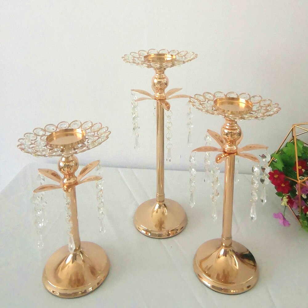 Bougeoir Doré Pampille - Esprit Chandelier 