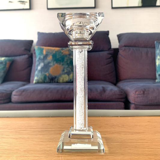 Bougeoir sur Pied Cristal - Esprit Chandelier