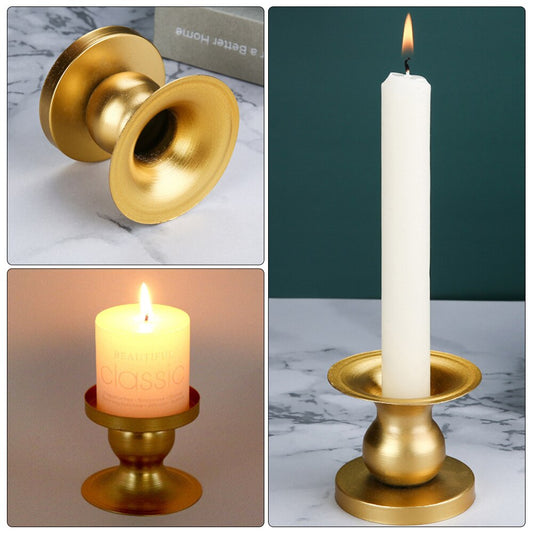 Bougeoir Chandelier Doré - Esprit Chandelier