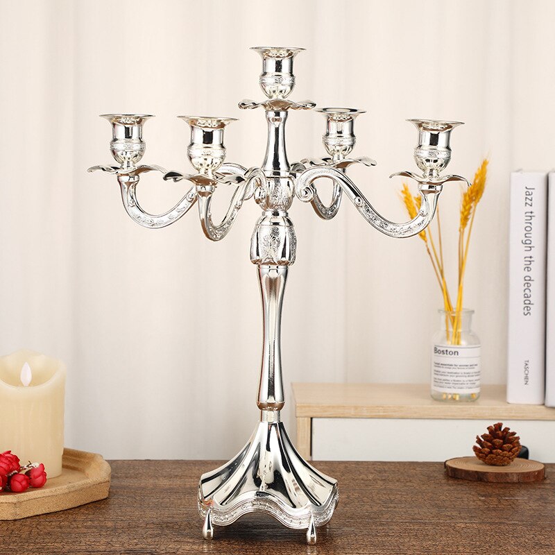Candélabre Argenté - Esprit Chandelier