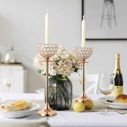 Chandelier Doré Pampille - Esprit Chandelier