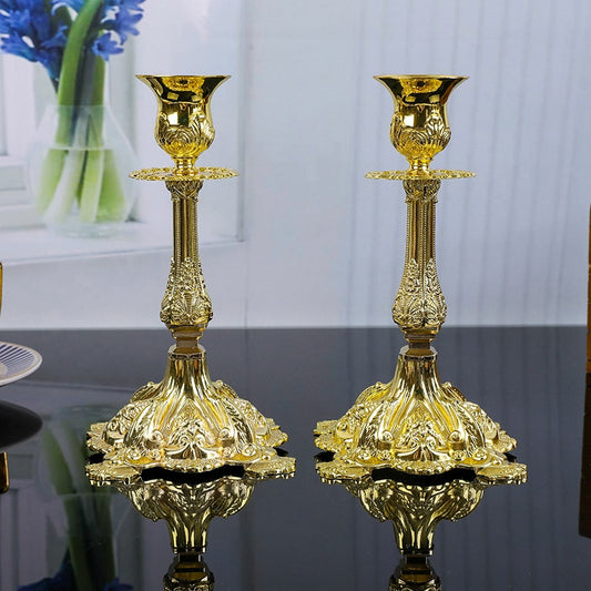 Chandelier Doré Rococo