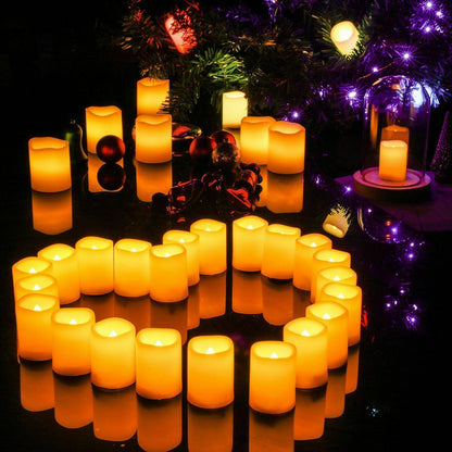 Deco coeur bougies sans flamme - Esprit Chandelier