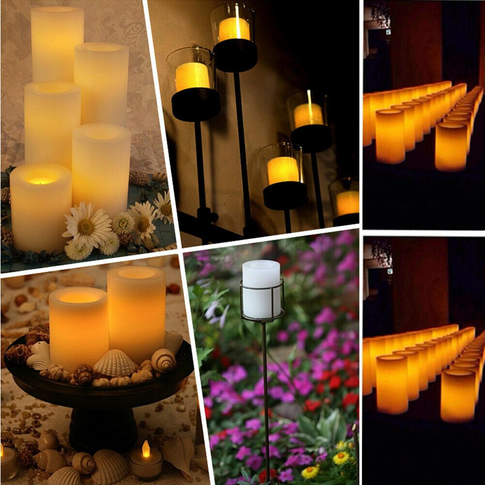 Idee Deco bougies sans flamme - Esprit Chandelier