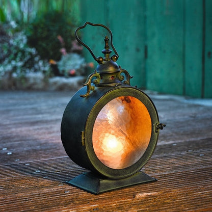 Lanterne Hublot Vintage Gris - Esprit Chandelier