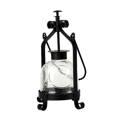 Lanterne sur pied métal noir - Esprit Chandelier