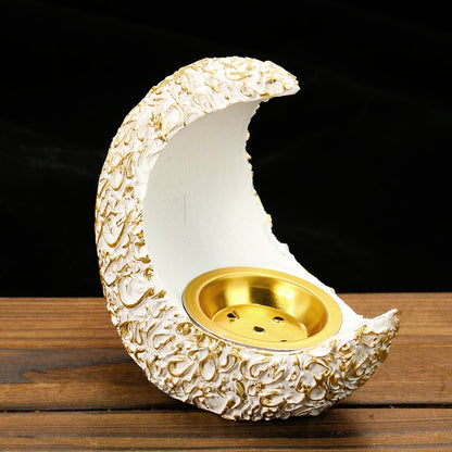 Porte Encens Oriental blanc - Esprit Chandelier
