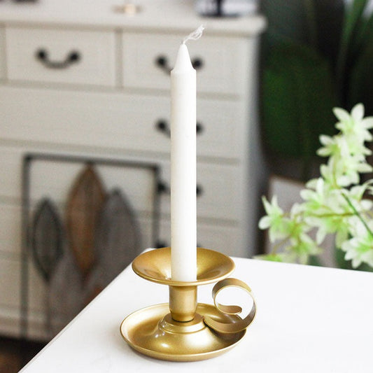 Bougeoir à Main Classique Anse Escargot - Esprit Chandelier