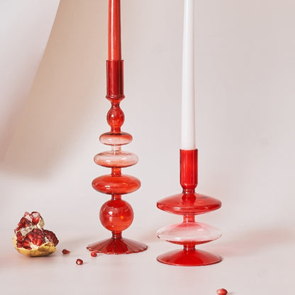 Chandelier Verre Rouge - Esprit Chandelier