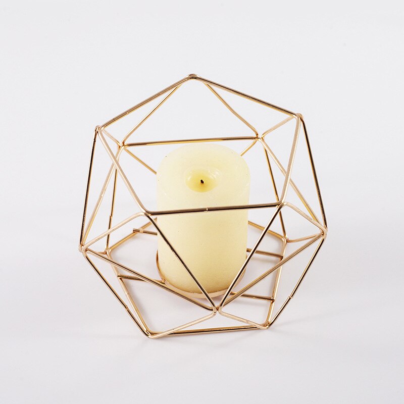 bougeoir géometrique - Esprit Chandelier