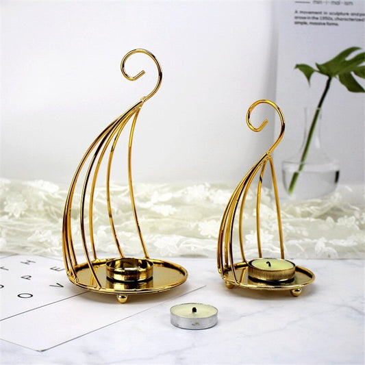 Bougeoir Felouque Egypte - Esprit Chandelier