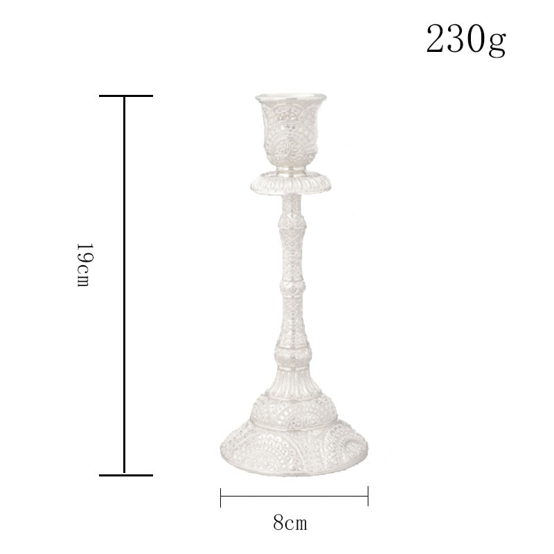 Dimensions Chandelier relief argenté - Esprit Chandelier