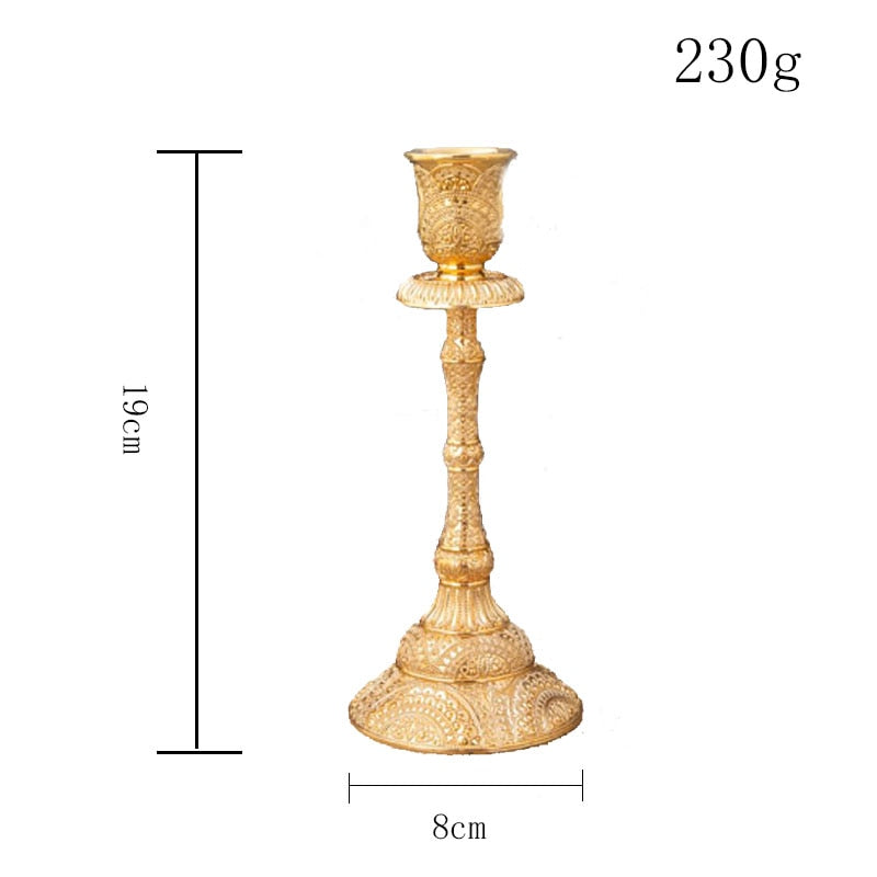 Dimensions Chandelier relief doré - Esprit Chandelier