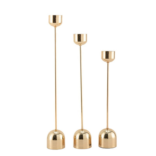 lot 3 Chandelier pied doré - Esprit Chandelier