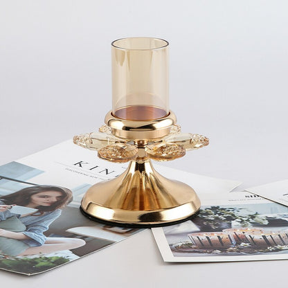photophore pied fleur - Esprit Chandelier
