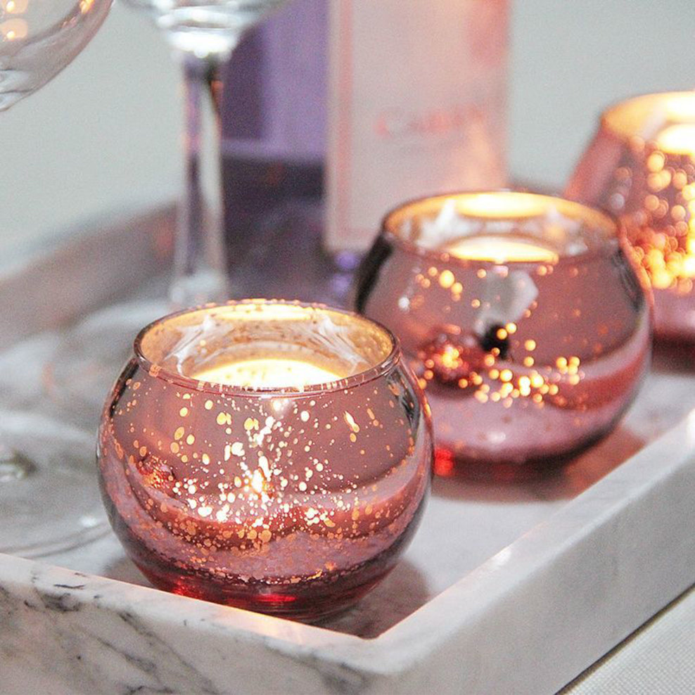 Photophore Rose Gold - Esprit Chandelier