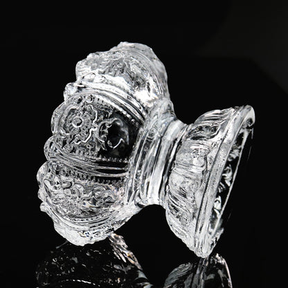 porte bougie verre décore  - Esprit  Chandelier